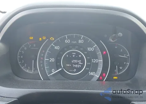 2014 Honda Cr-V Ex-L from USA, damaged, VIN 2HKRM4H72EH640998